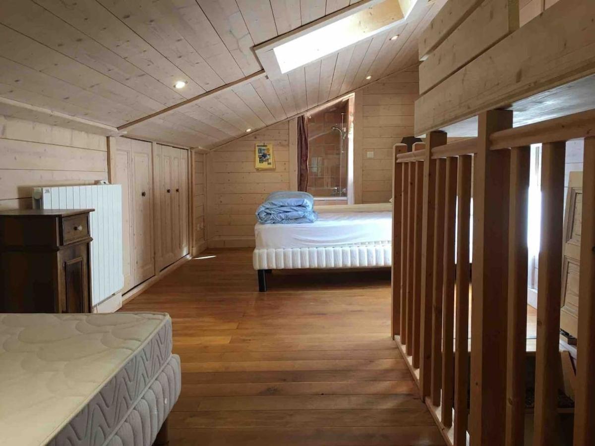 Le Vallorcin, Chalet Le Sizeray - Mont Blanc Vallorcine Bagian luar foto