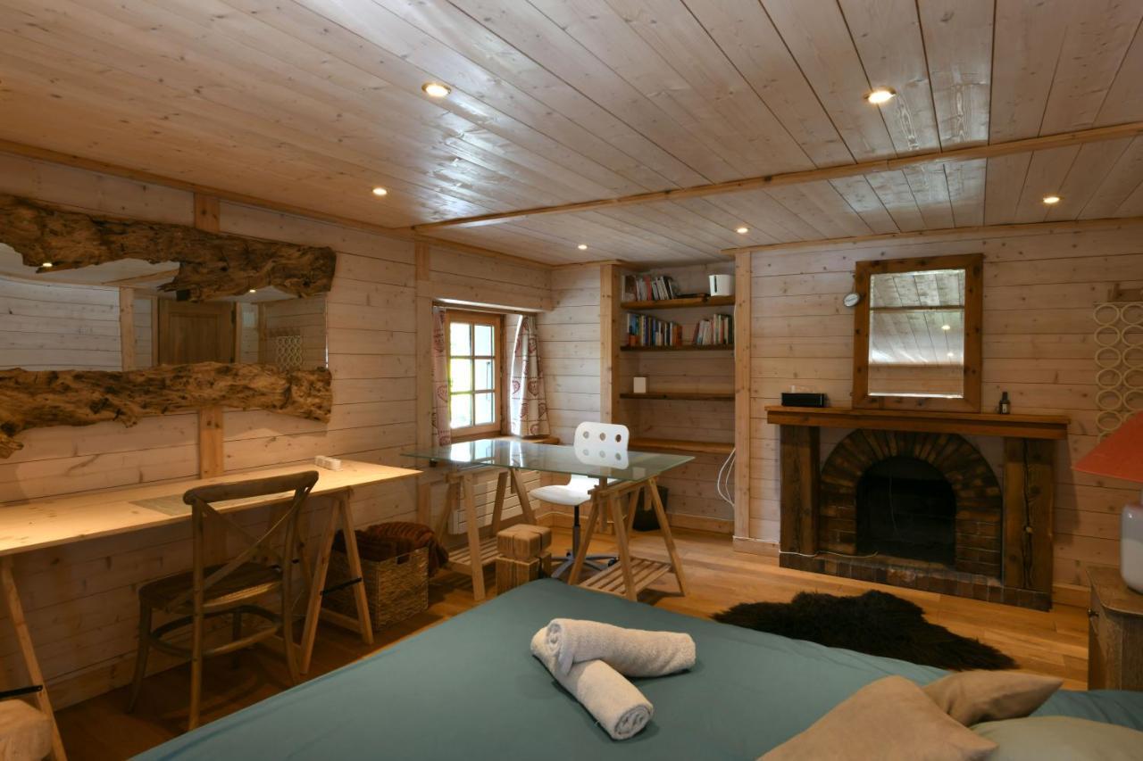 Le Vallorcin, Chalet Le Sizeray - Mont Blanc Vallorcine Bagian luar foto