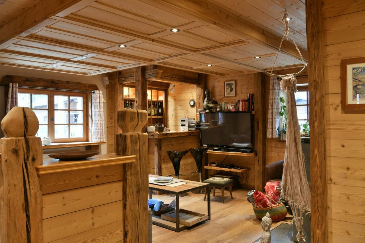 Le Vallorcin, Chalet Le Sizeray - Mont Blanc Vallorcine Bagian luar foto