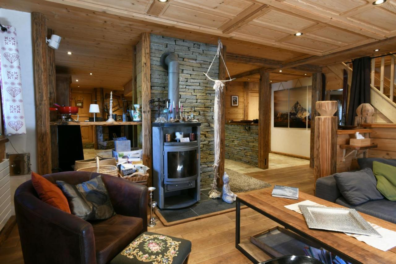 Le Vallorcin, Chalet Le Sizeray - Mont Blanc Vallorcine Bagian luar foto