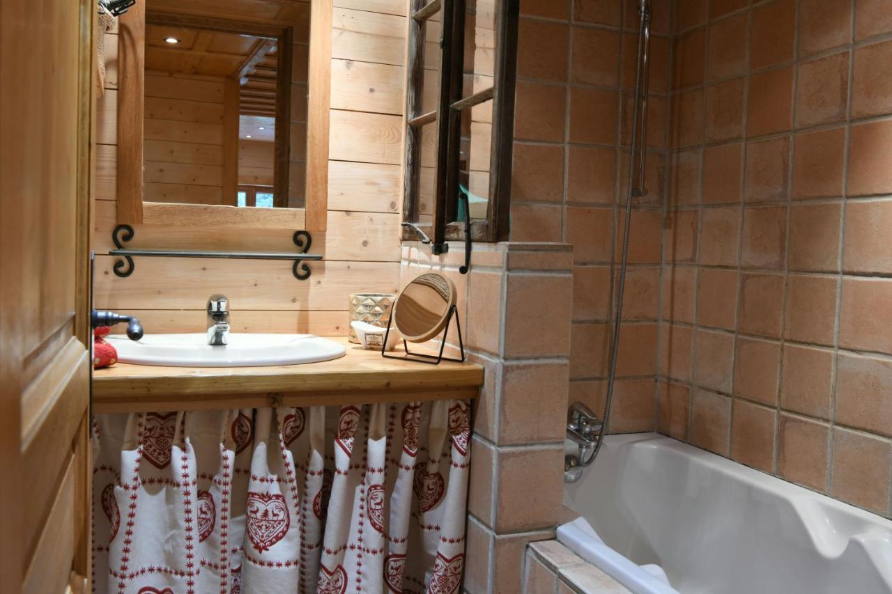 Le Vallorcin, Chalet Le Sizeray - Mont Blanc Vallorcine Bagian luar foto
