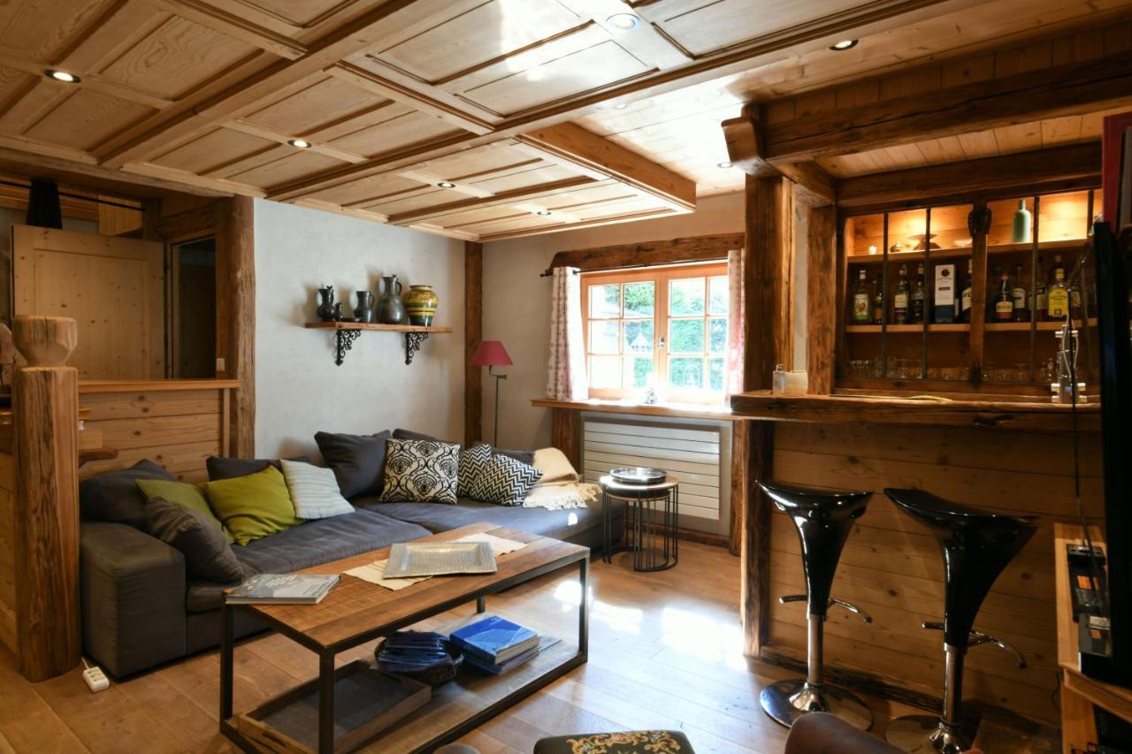Le Vallorcin, Chalet Le Sizeray - Mont Blanc Vallorcine Bagian luar foto